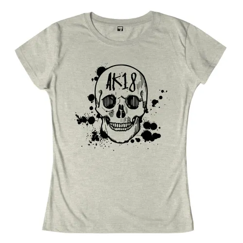 Silhouette eines Gebäudes mit unregelmäßigem, treppenartigem Profil.