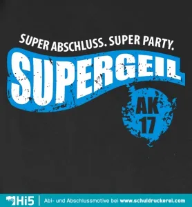 Supergeil Blau
