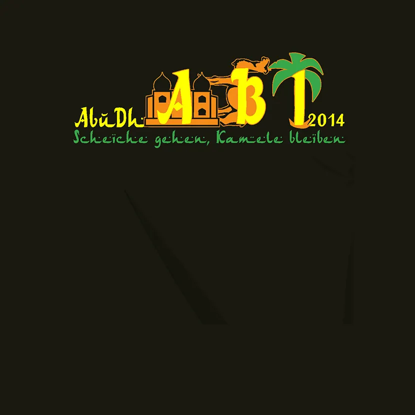 Abu Dhabi Scheiche gehen Kamele bleiben