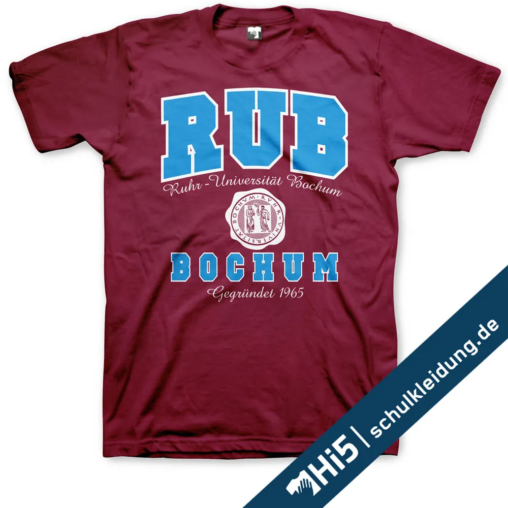 Ruhr-Universität-Bochum zweifarbiges Schullogo design