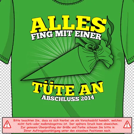 Alles fing mit einer Tüte an