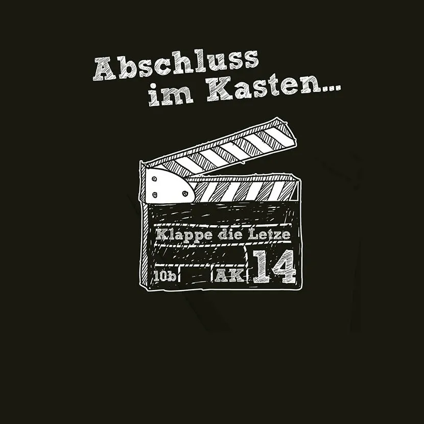 Abschluss im Kasten Klappe die Letzte