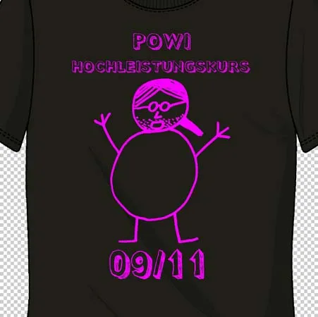 schwarzes_t-shirt_mit_aufdruck PoWi LK design