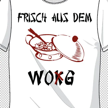 Frisch aus dem Wok