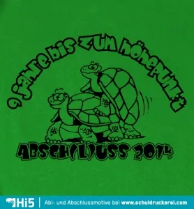abschluss_2014_schildkroeten_motiv Schildkröten design