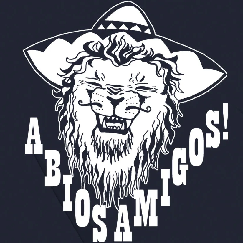 Abios Amigos - Löwe mit Sombrero