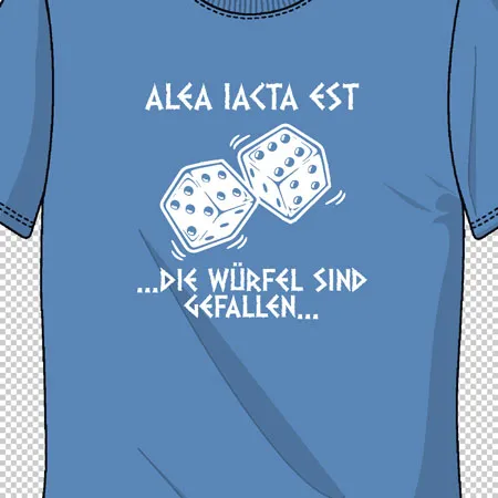 Alea Iacta Est Die Würfel sind gefallen