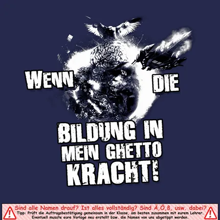 Wenn die Bildung in mein Ghetto kracht