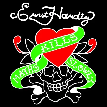 grafik_mit_schadel_und_herz Maths kills, we know it! design