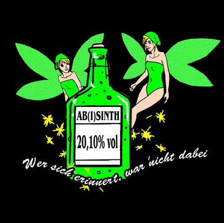 Abisinth 20,10% vol wer sich erinnert, war nicht dabei