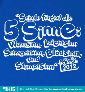5 Sinne
