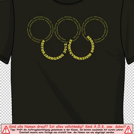 schul_t_shirt_design Abilymp - auch Götter müssen einmal gehen! design