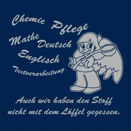 Auch wir haben den Stoff nicht mit dem Löffel gegessen.