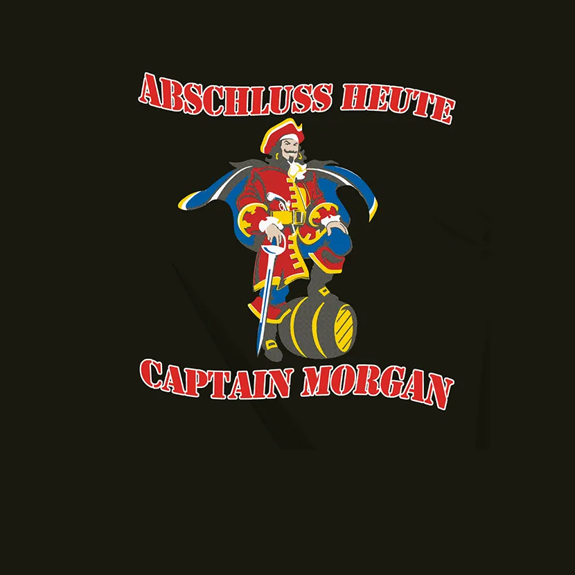 Abschluss heute Captain Morgan