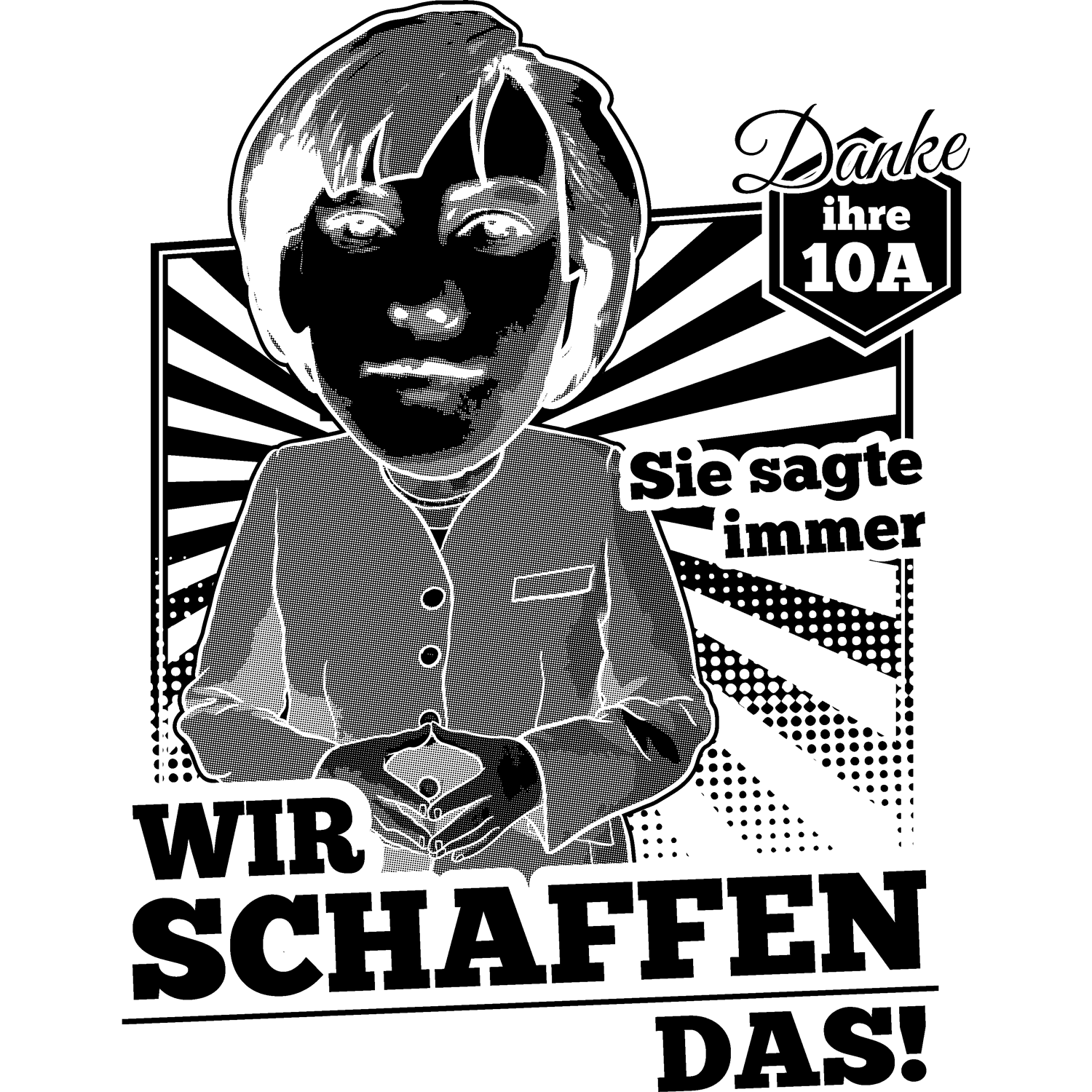 schwarze_silhouette_gebaeude Merkel Lehrer Motiv design