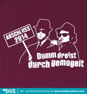 abschluss_2014_illustration Dumm, dreist... design