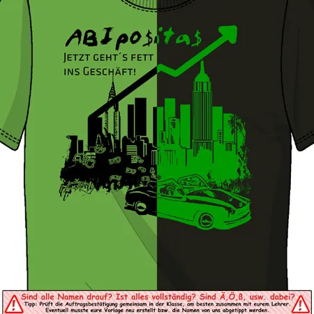 gruenes_tshirt_abimotto Abipositas design