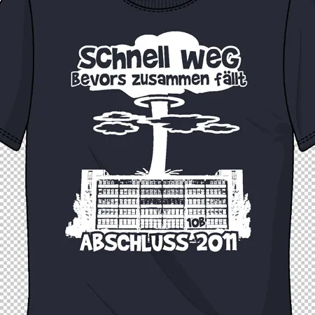 Schnell weg bevor es zusammenfällt