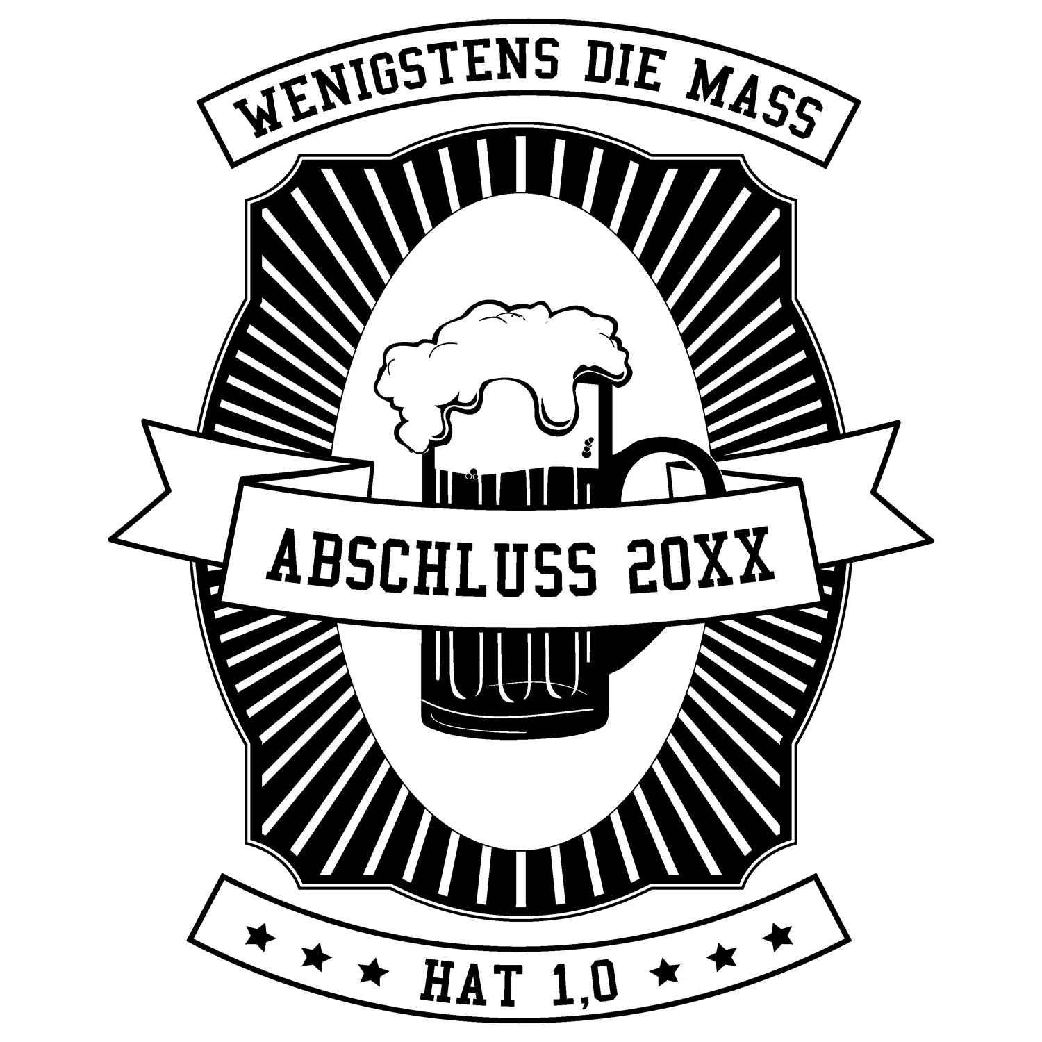 schwarzes_puzzlestueck_silhouette Wenigstens die Mass hat 1.0 design