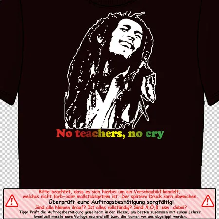 No teachers no cry