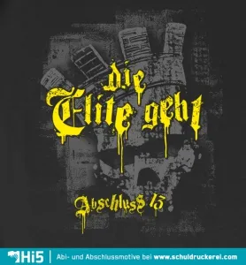 die_elite_geht_abi_2013 Elite geht - Skullking design