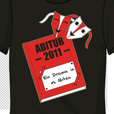 Abitur_2011_Shirt_Design Abitur 2011 ein drama in 13 akten design