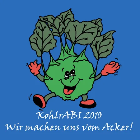 Kohlrabi wir machen uns vom acker