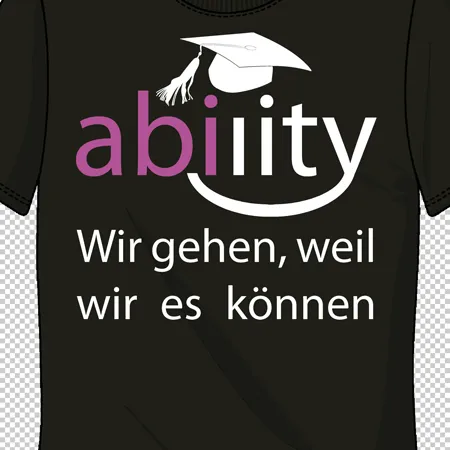 abi_shirt_design ABIlity wir gehen, weil wir es können design