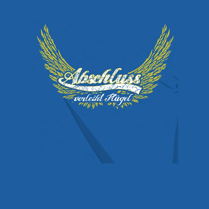 Abschluss_T_Shirt_Design Abschluss verleiht Fluegel design