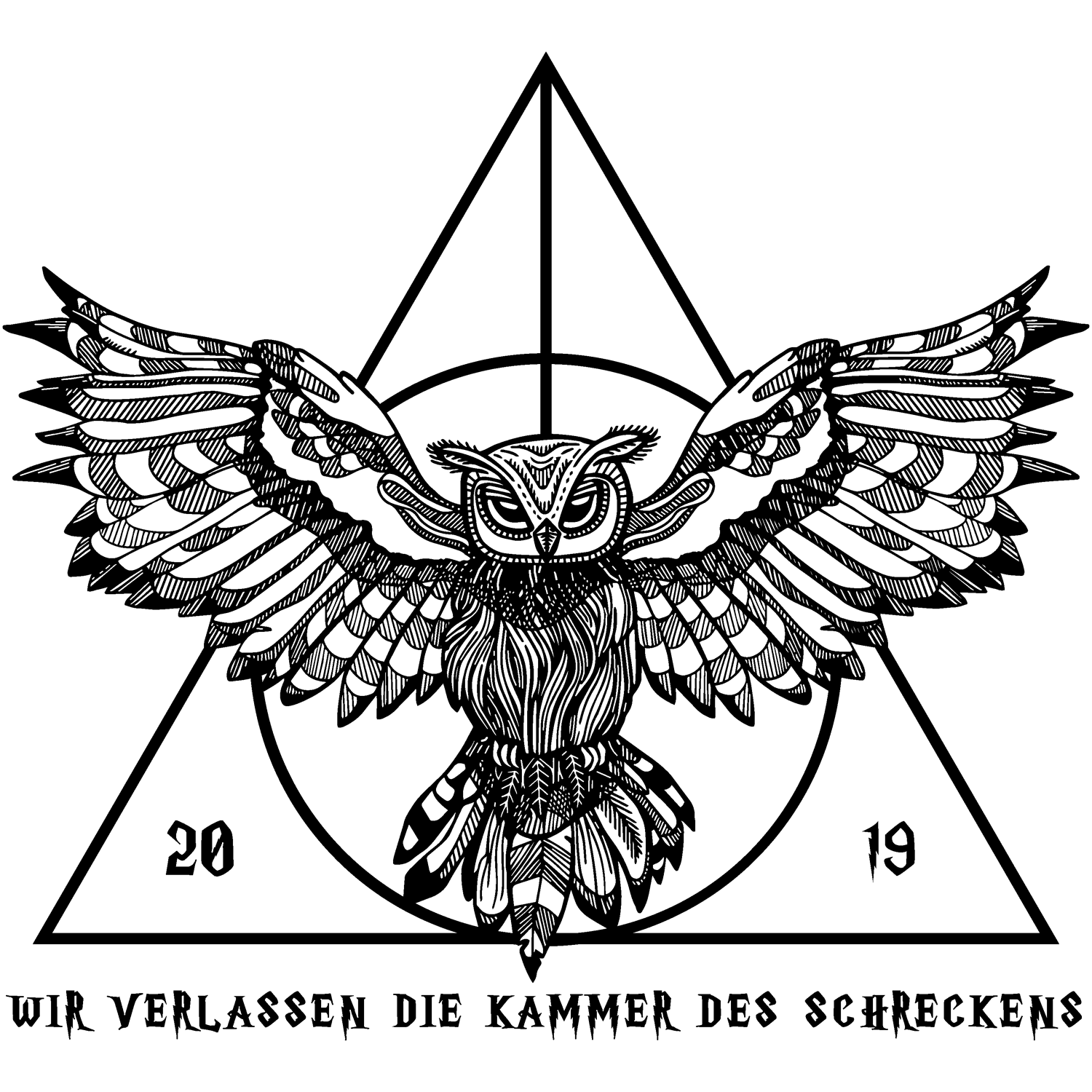schwarze_silhouette_gebaeude Kammer des Schreckens design