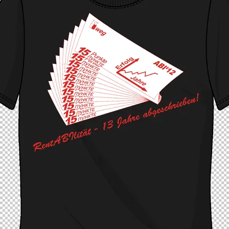 schwarzes_tshirt_mit_abitur_design Rentabilität 13 Jahre abgeschrieben design