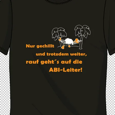 nur gechillt und trotzdem weiter, rauf gehts auf die Abi-Leiter