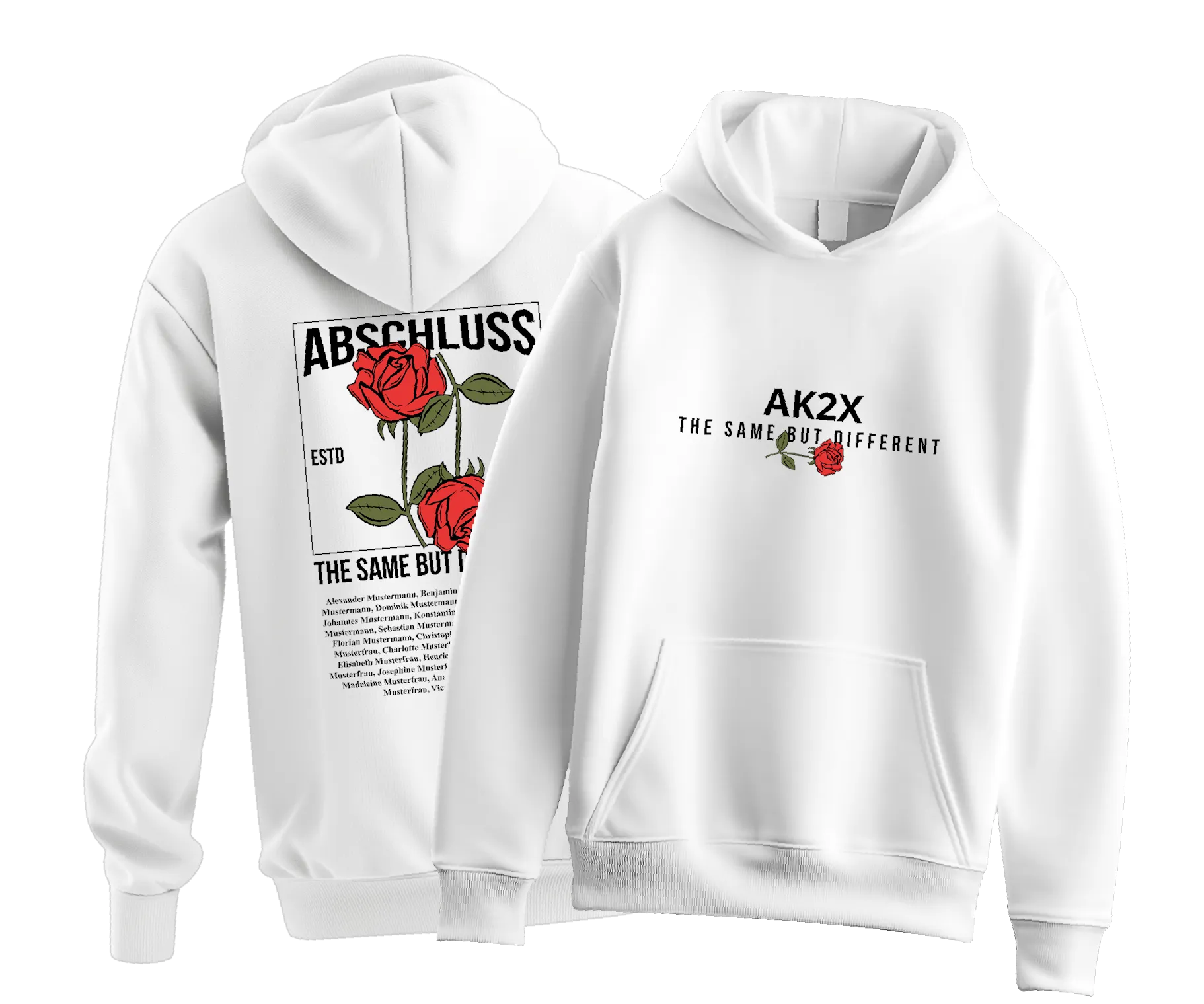 The Same But Different Rose Dark  design