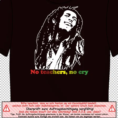 No teachers no cry