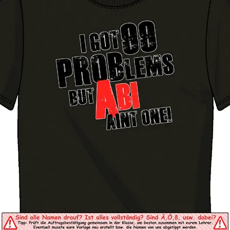 I got 99 problems but abi aint one