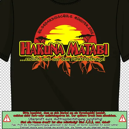 t_shirt_design_hakuna_matata hakuna matabi design