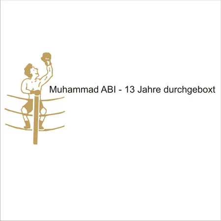 boxer_feiert_sieg Muhammad ABI 13 Jahre durchgeboxt design