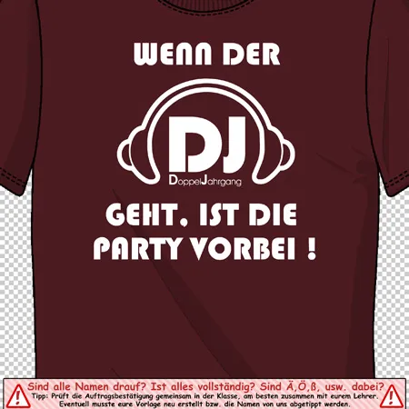 Wenn der Doppeljahrgang geht, ist die Party vorbei!