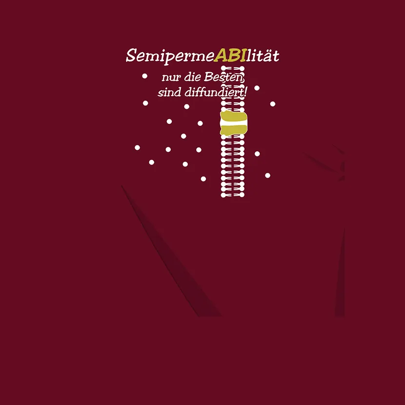 semipermeabilitaets_illustration Semipermeabilität nur die Besten sind diffundiert design