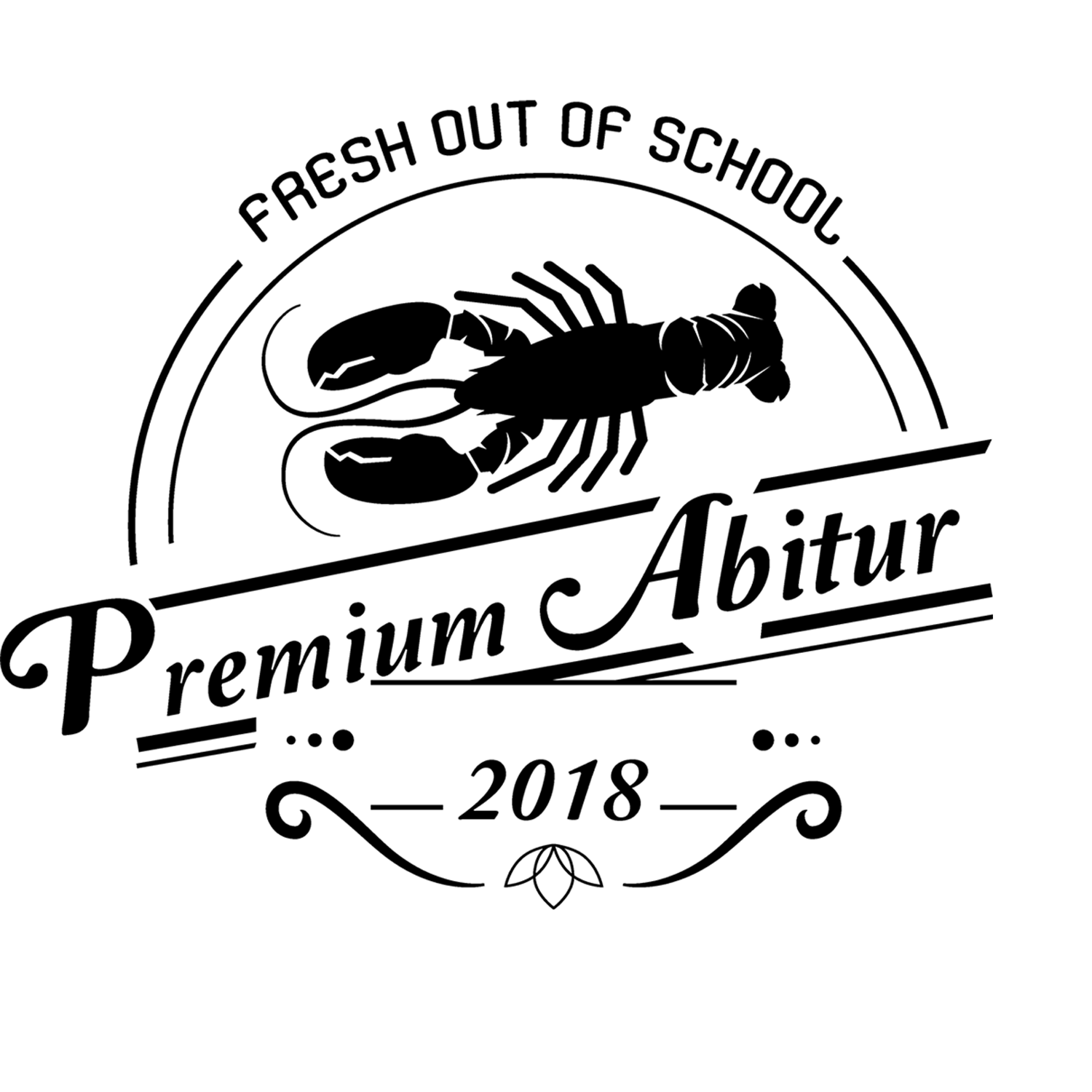 schwarzer_treppenförmiger_block Premium Abi design