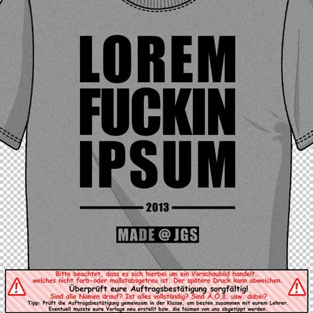 lorem fuckin ipsum