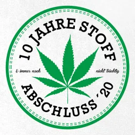 10 Jahre Stoff - Weiss