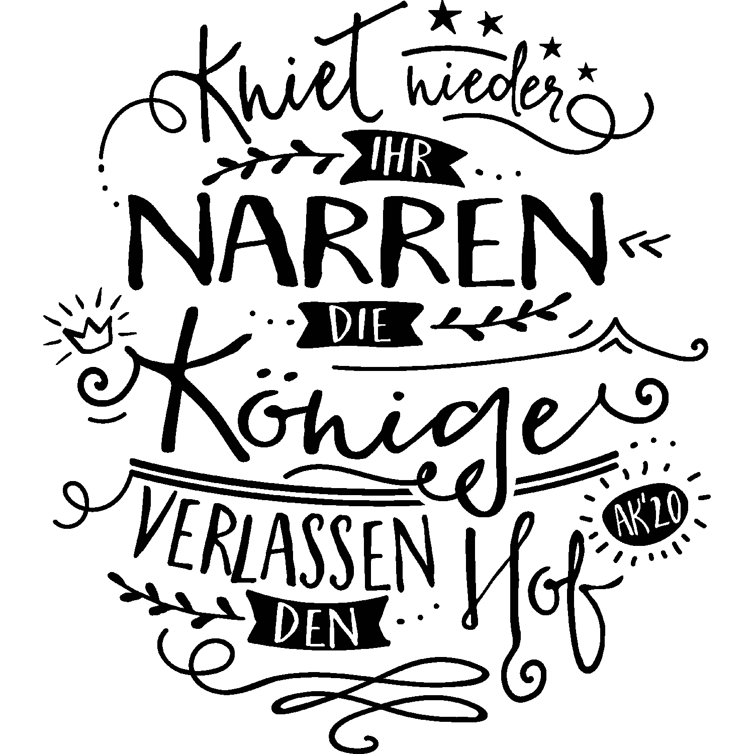 schwarzes_quadrat Kniet nieder 2 design
