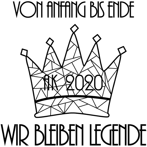 Komplett schwarzes Quadrat.