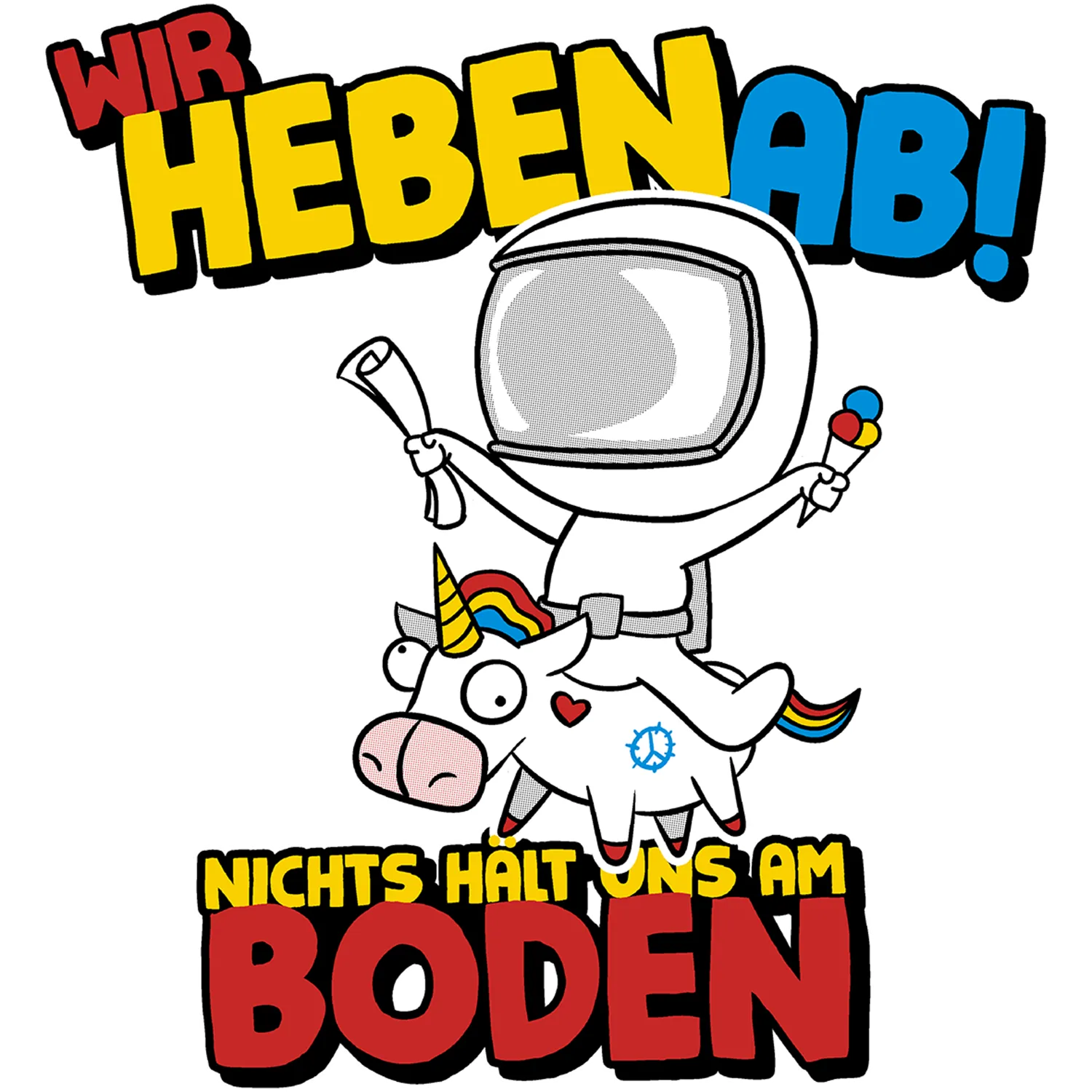 Wir heben ab