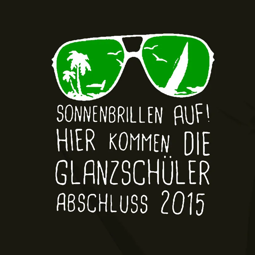 Sonnenbrille auf - Hier kommen die Glanzschüler