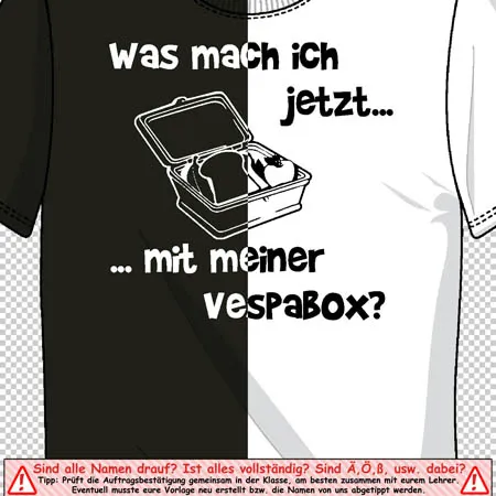 Was mach ich jetzt mit meiner Vespabox?