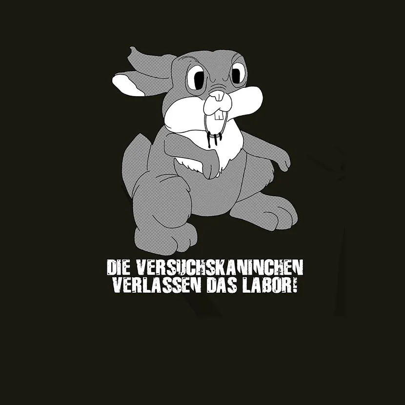 Die Versuchskaninchen verlassen das Labor