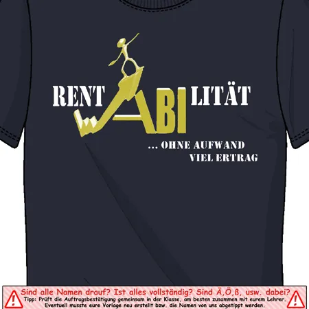 schwarzes_tshirt_mit_rentabilitaet_design Rentabilität ... ohne Aufwand viel Ertrag design