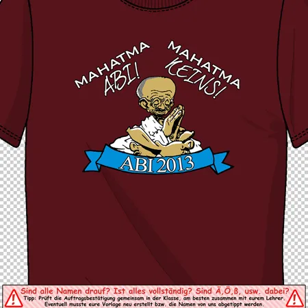 Mahatma Abi Mahatma keins!